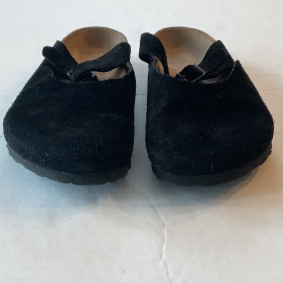 Birkenstock Black Suede Mules - Picture 2 of 9